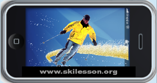 Fairy Dust Blue Ski Lesson